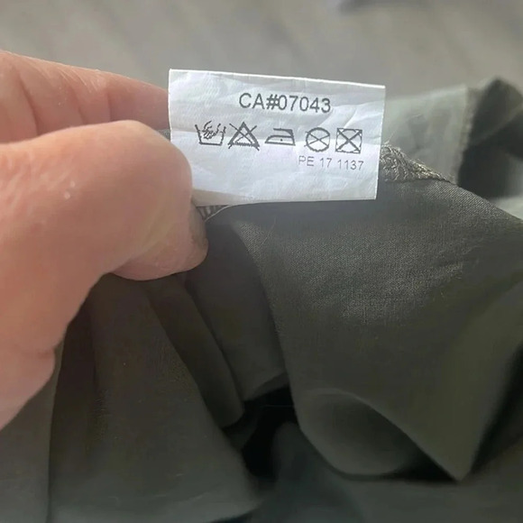 Cotton Dress Frill Detail Made In Italy, Size M - Picture 9 of 9